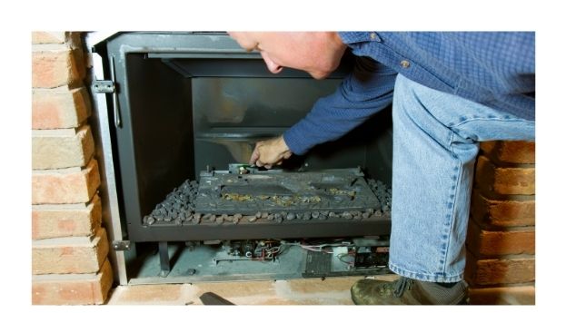 How to install an electric fireplace insert in existing fireplace.