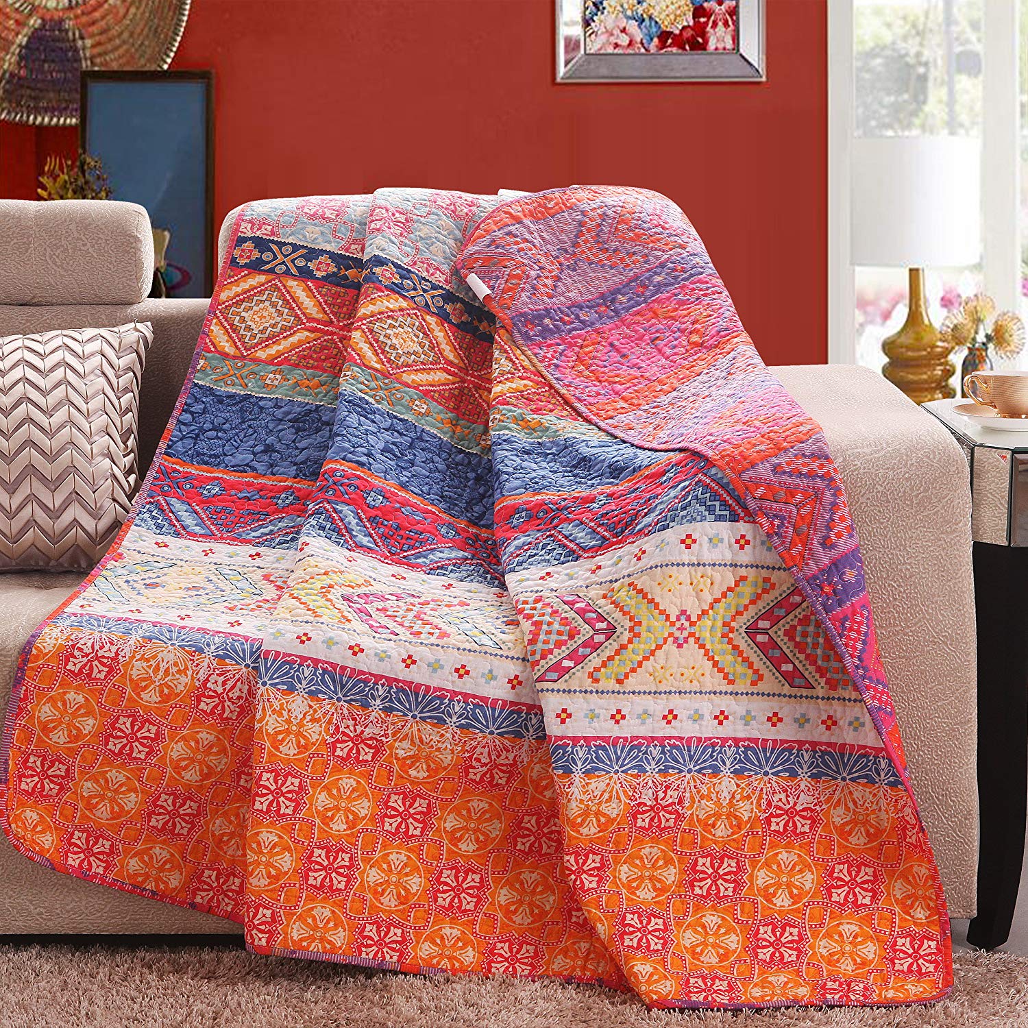 quilted throws