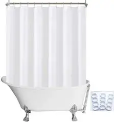 best shower curtain for clawfoot tub