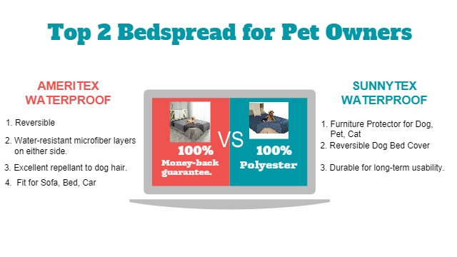 best bedspread for pet owners